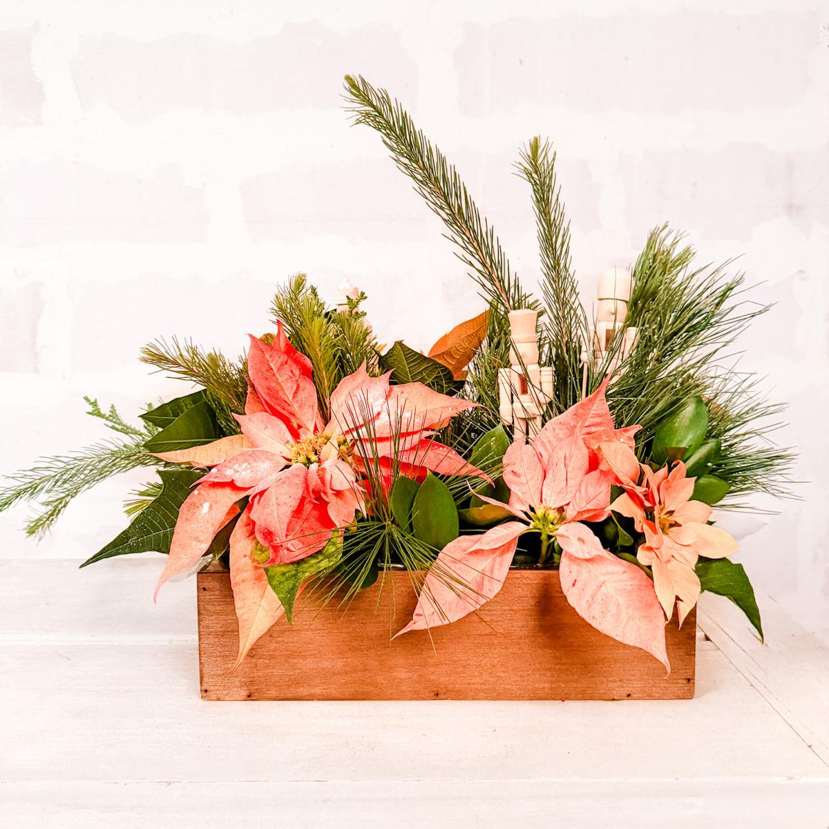 Centro de mesa navideño