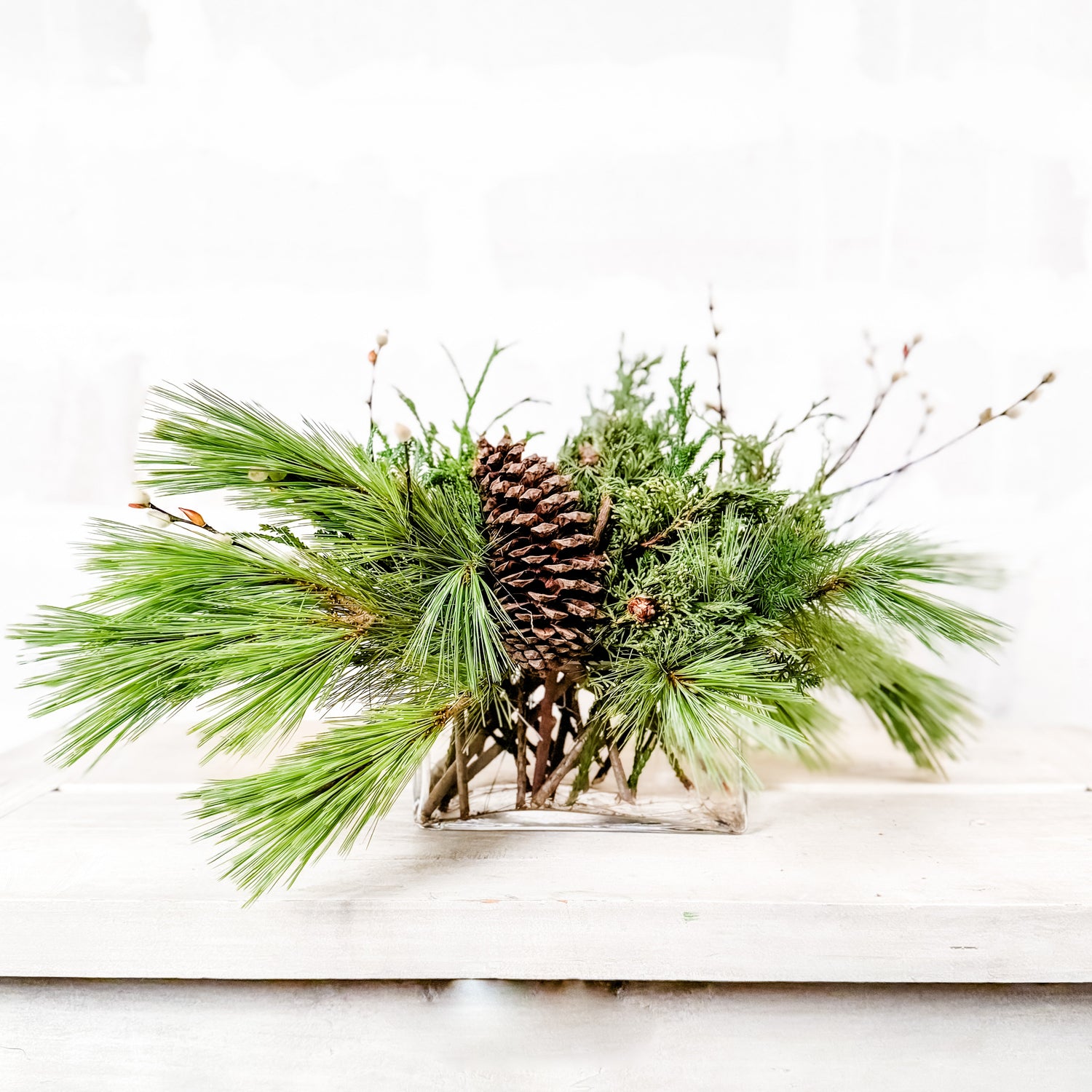 Centro de mesa navideño