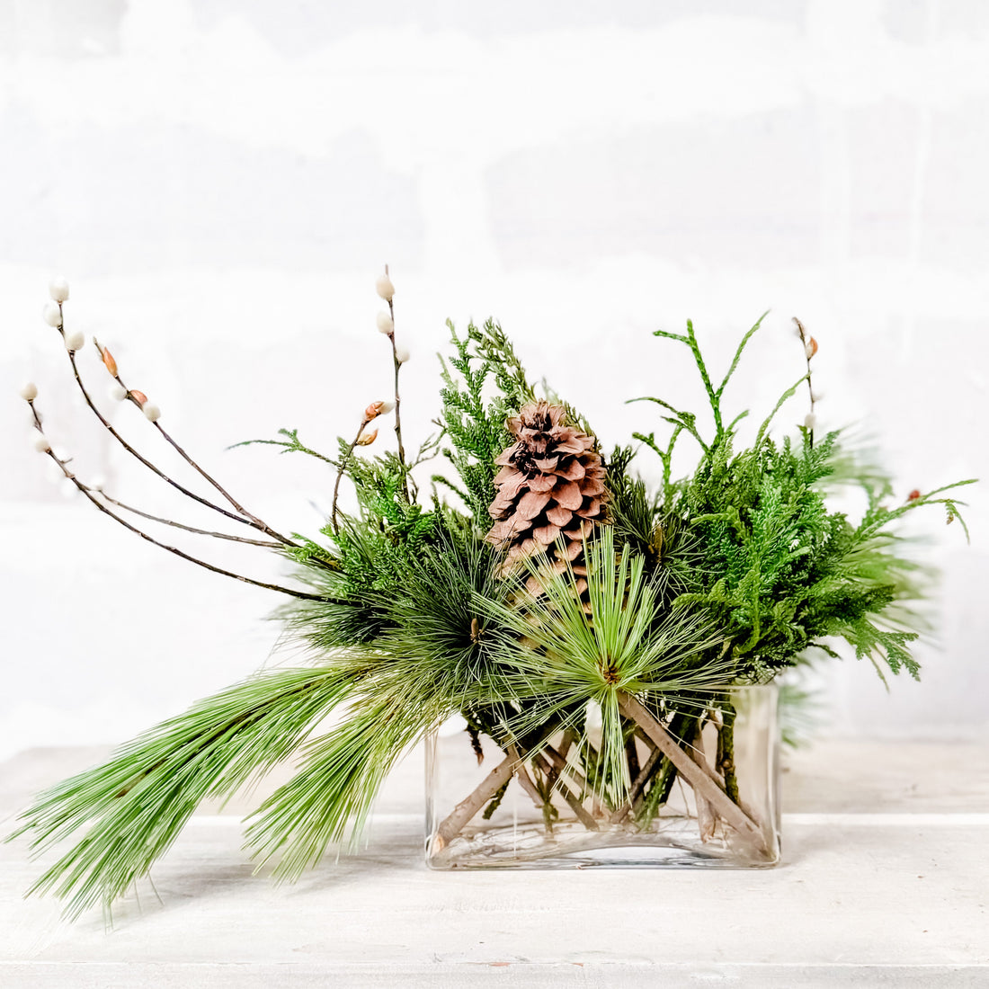 Centro de mesa navideño